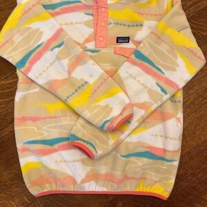 Patagonia Synchilla Women's Juniors Youth Fleece Pullover Sweater - Multicolor